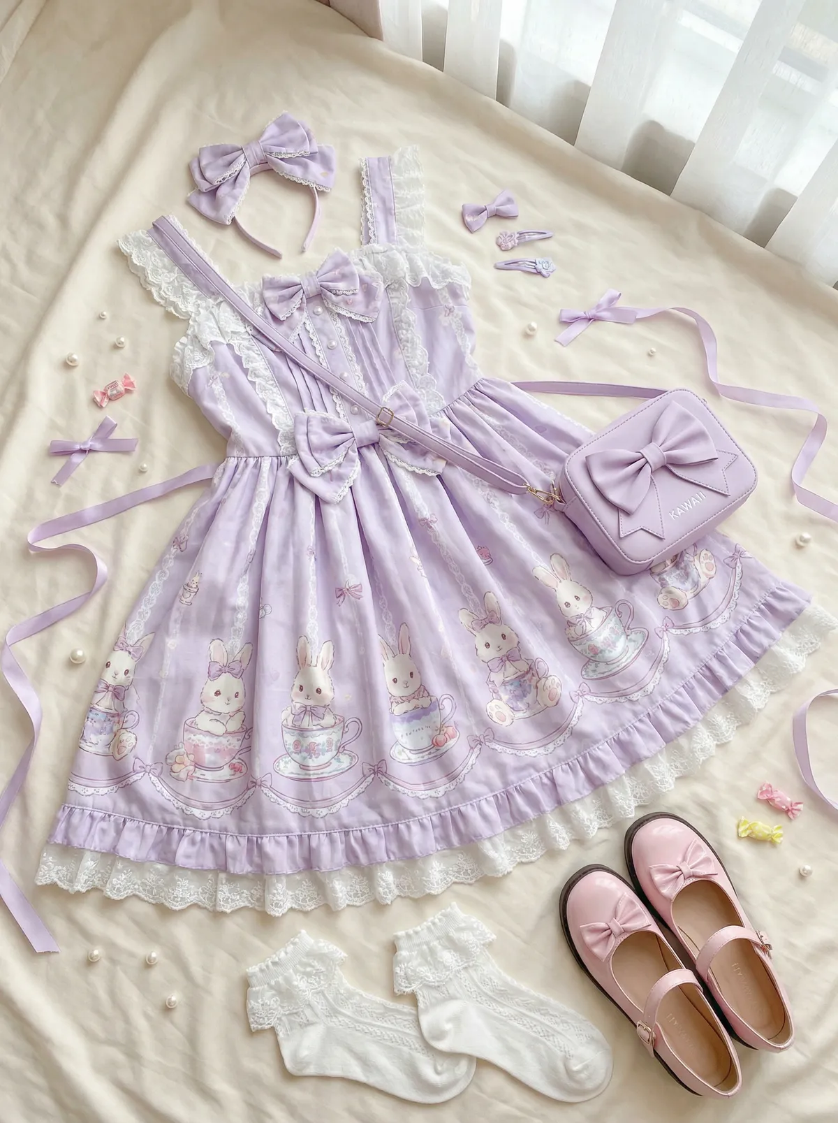 天使与龙的轮舞动漫 Lolita穿搭灵感分享